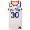 Products 21-22 Julius Randle Classic Swingman Jersey in White - Front View