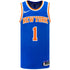 Knicks Nike Obi Toppin Royal Authentic Jersey In Blue - Front View