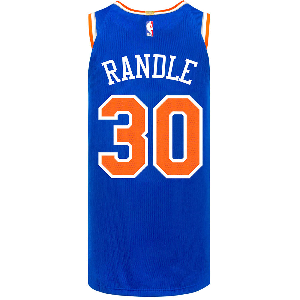 Black Nike NBA New York Knicks Randle #30 Swingman Jersey - JD