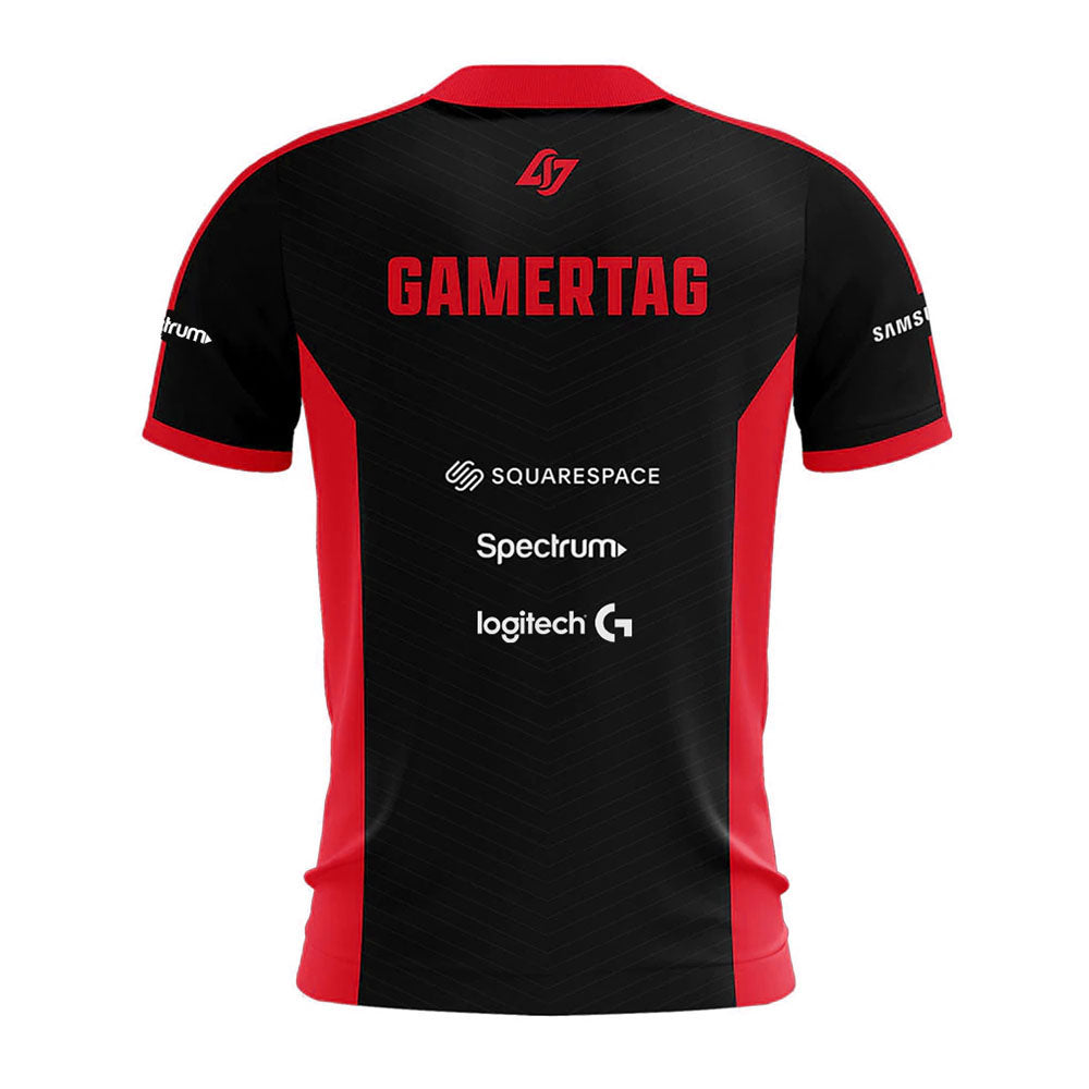 Women's Official 2022 CLG Red Jersey in Black - Back View