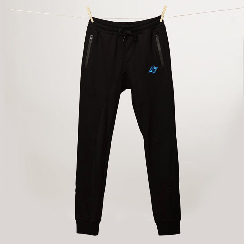 CLG Classic Joggers in Black - Front View