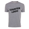 CLG Loyalty Tee in Grey - Front View