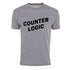 CLG Loyalty Tee in Grey - Front View