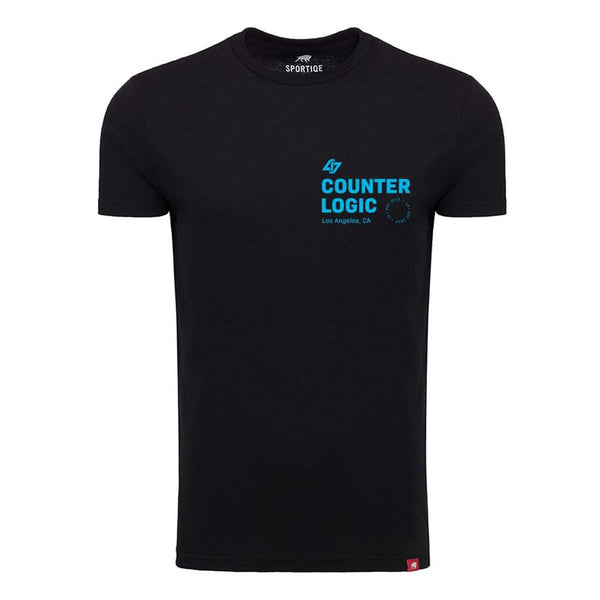 CLG Loyalty Tee in Black - Front View
