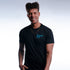 CLG Loyalty Tee in Black - Front View, Worn