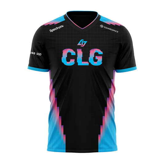 Official 2022 CLG Summer Jersey in Black - Front View