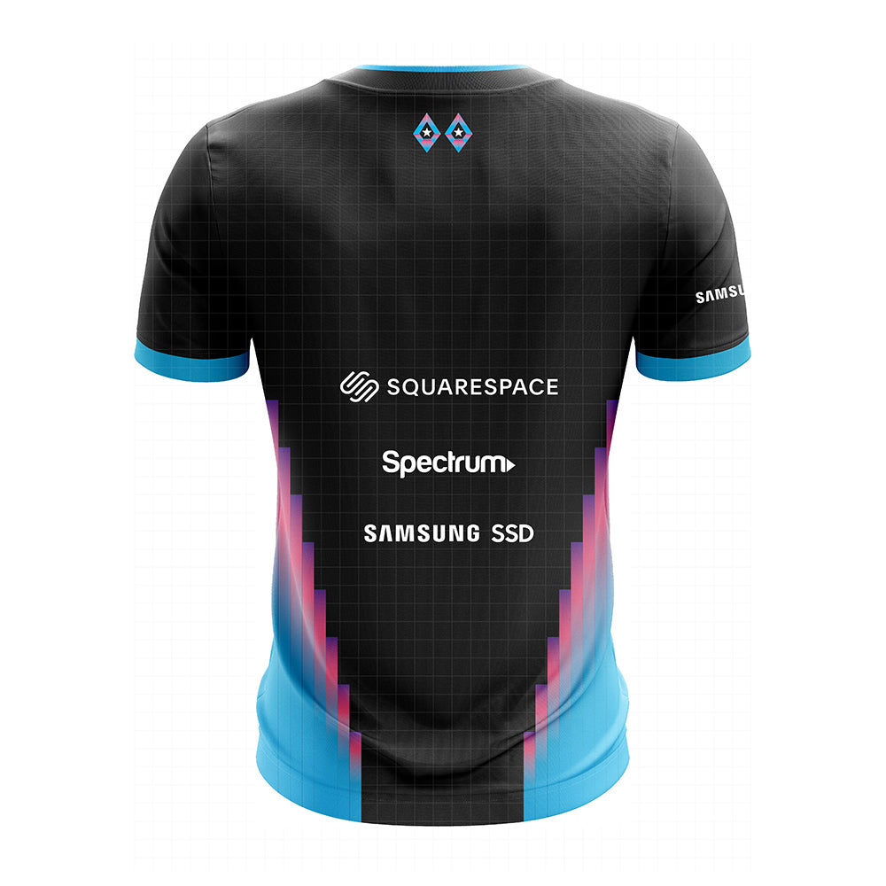 Official 2022 CLG Summer Jersey in Black - Back View
