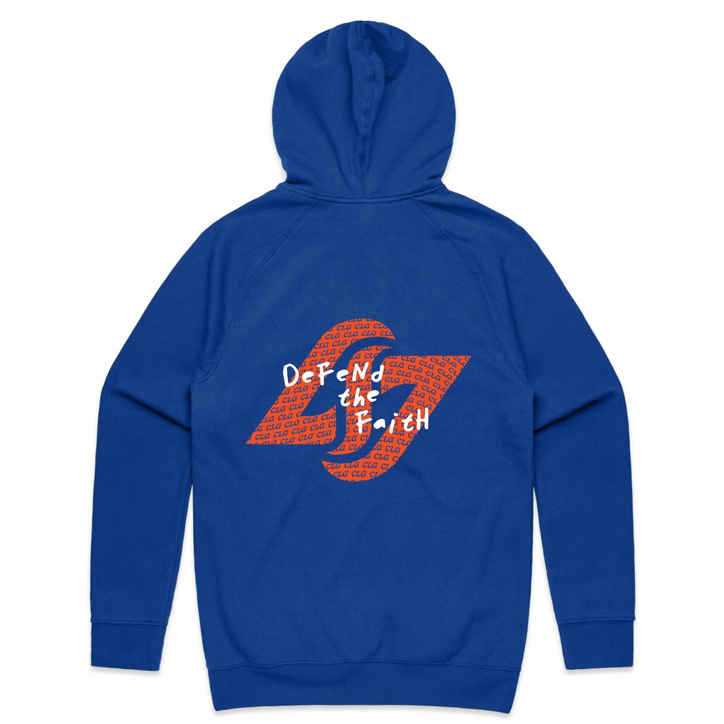 State of Mind - The Statement Hoodie (Blue) - Back View