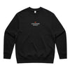 State of Mind - The Believe Crewneck In Black - Front View