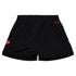 Women's Mitchell & Ness Knicks Big Face 4.0 Short In Black & Orange - Back View