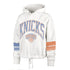 Women's '47 Brand Knicks Harper Hood In White - Front View