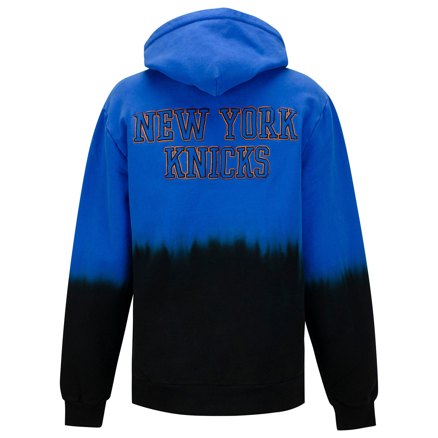 Women s FISLL Knicks Black Dip Dye Hoodie Shop Madison Square Garden