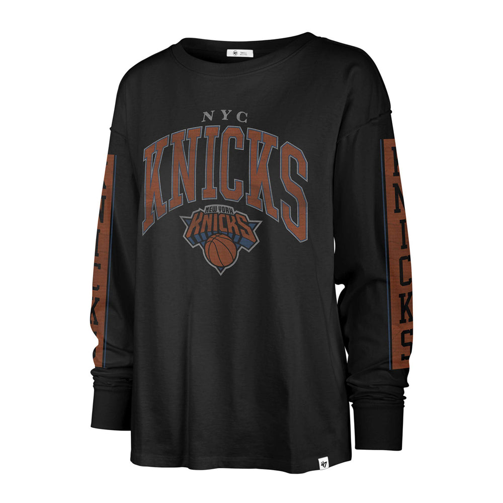 NBA New York Knicks Crop Tee - Tan - X-Large