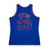 HWC Knicks Swingman Jersey Patrick Ewing 1996-97 Anniversary in Blue - Back View