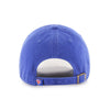 '47 Brand Knicks Royal Primary Logo Clean Up Hat in Blue - Back View