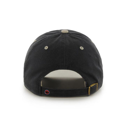 '47 Brand Knicks Navy Ice Clean Up Hat in Black - Back View