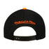Mitchell & Ness Knicks Reload Snapback Hat in Black - Back View