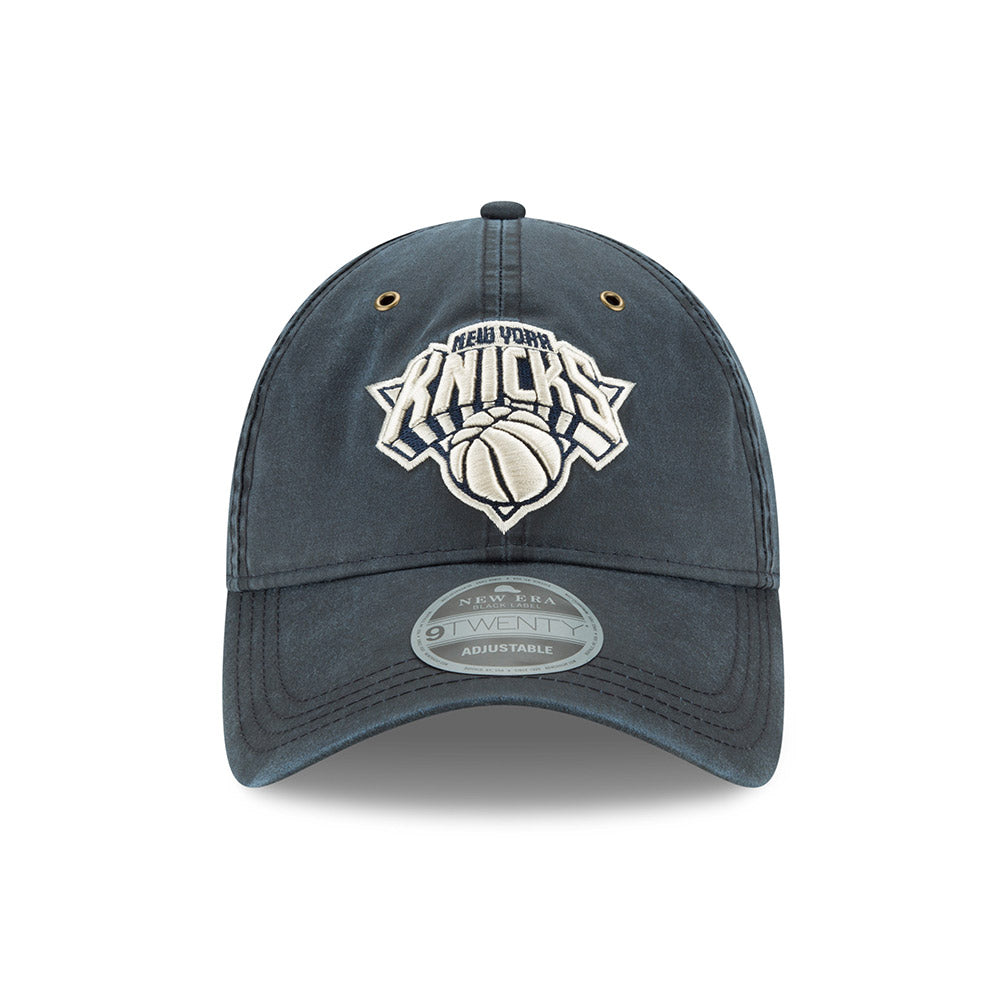 New Era Knicks 9TWENTY Waxed Cotton Adjustable Hat