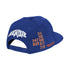Mitchell & Ness Knicks City Love Snapback Hat in Blue - Back View