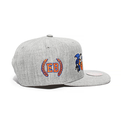 Knicks x Extra Butter x Mitchell & Ness Origin Snapback in Grey - Right View
