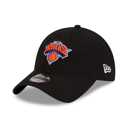 New Era Knicks 21-22 Alt City Edition 9Twenty Hat in Black - Left View
