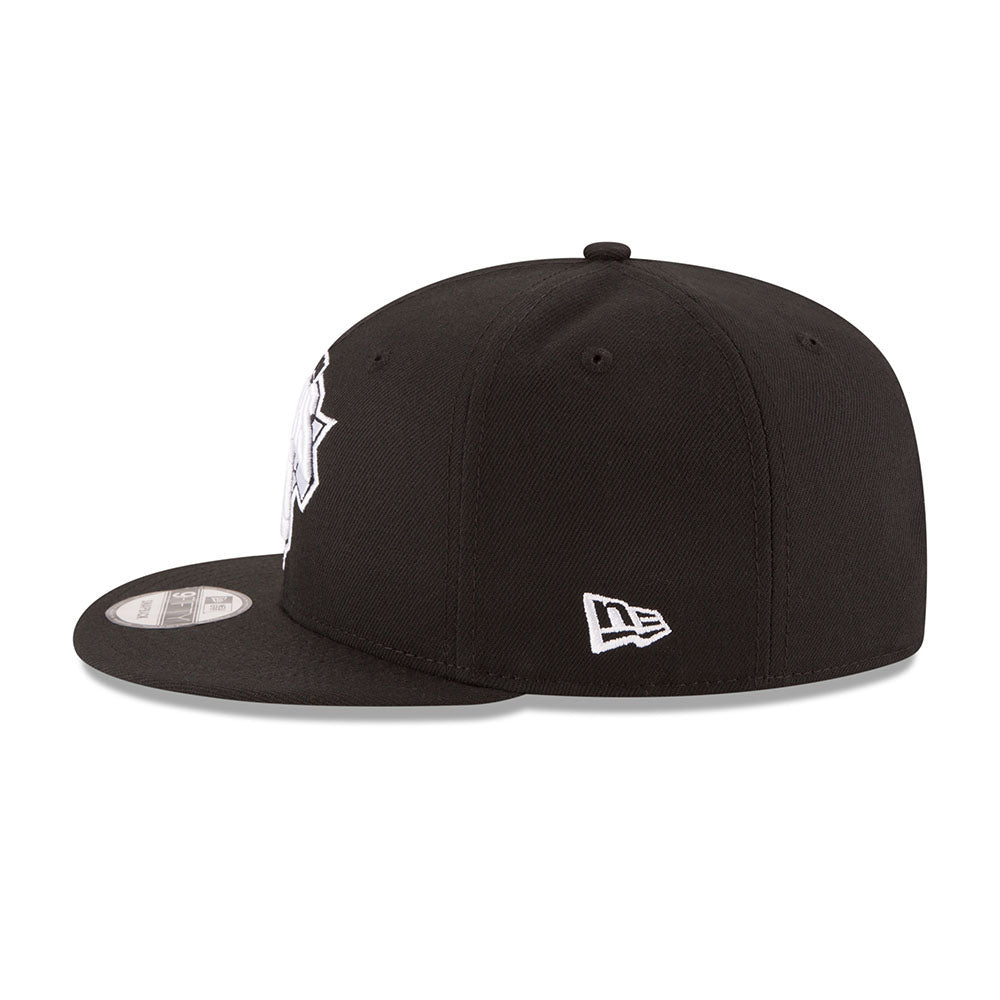 Men's New York Yankees New Era Black Team 9FIFTY Snapback Hat
