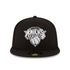 Products New Era Knicks Black & White 59Fifty Fitted in Black - Front View