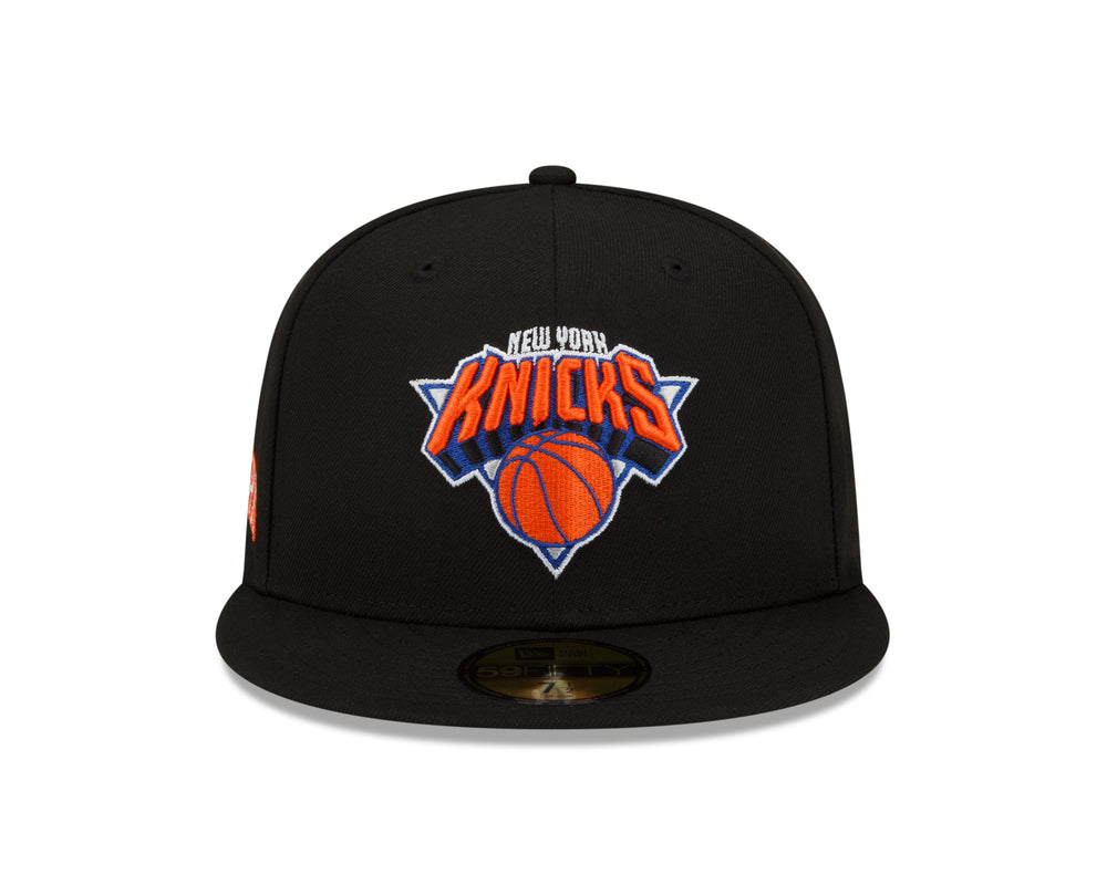 New York Knicks Color Block New Era Oversized NBA T-Shirt White