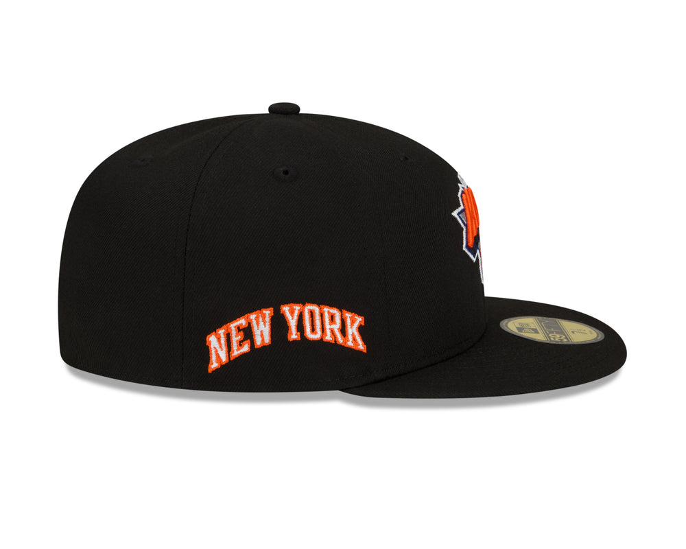 Knicks City Jersey (21-22 City Edition) Black & Orange Knicks