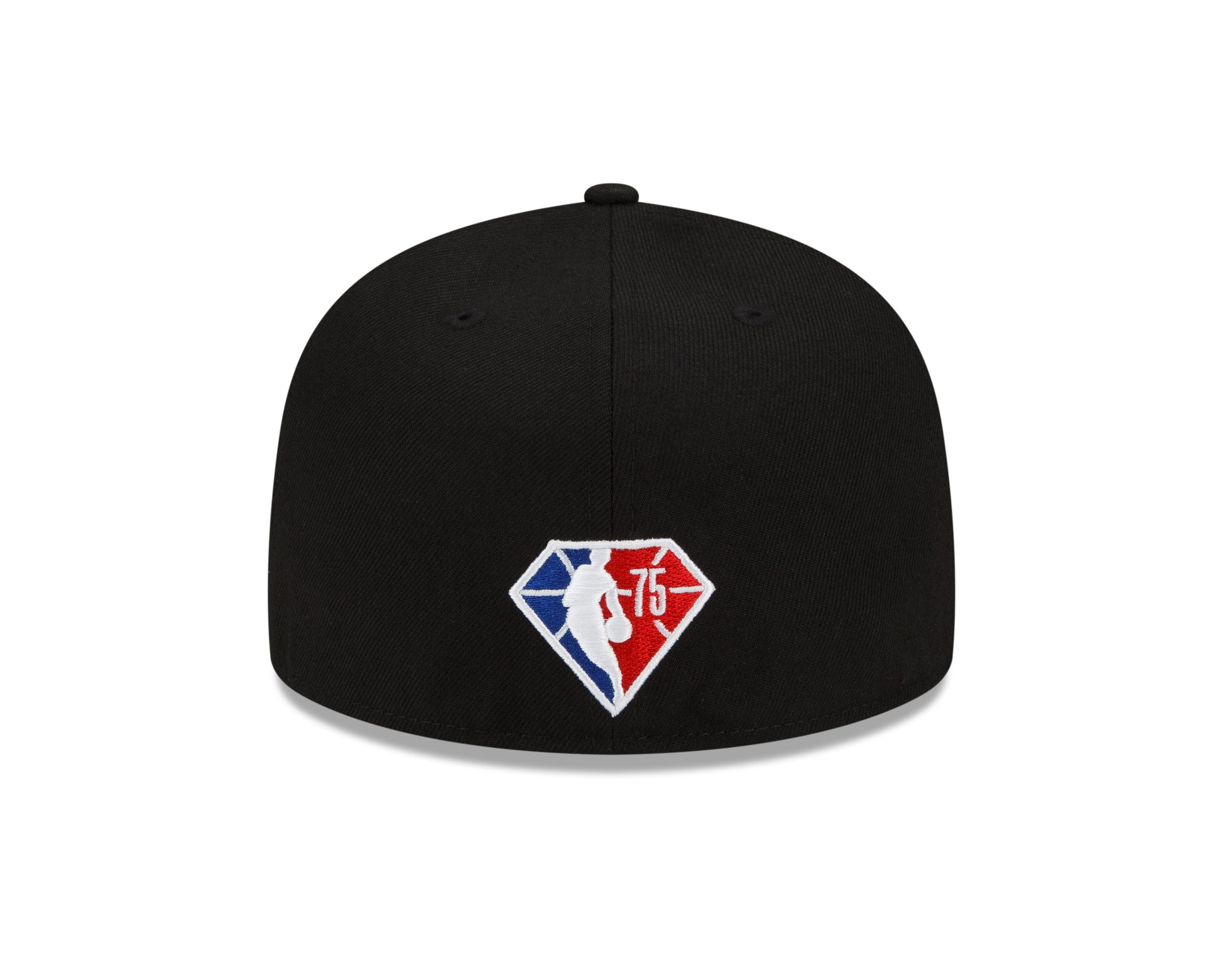 New Era Knicks 21-22 City Edition Alt 5950 Hat in Black - Back View