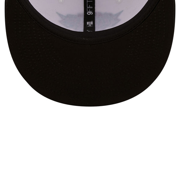 New Era Knicks White/Black Two Tone Color Pack Snapback - Bottom View