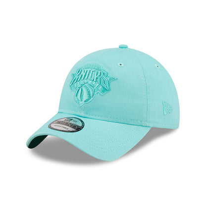 New Era Knicks Blue Tint Core Classic Hat in Blue - Front Left View