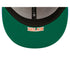 New Era Knicks Side Split 5950 Fitted Hat in Blue - Bottom View