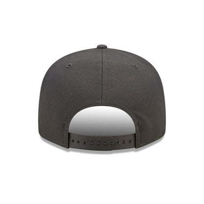 New Era Knicks Tonal Charcoal Snapback Hat - Back View