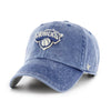 '47 Brand Knicks Esker Clean Up Hat In Blue - Angled Left Side View
