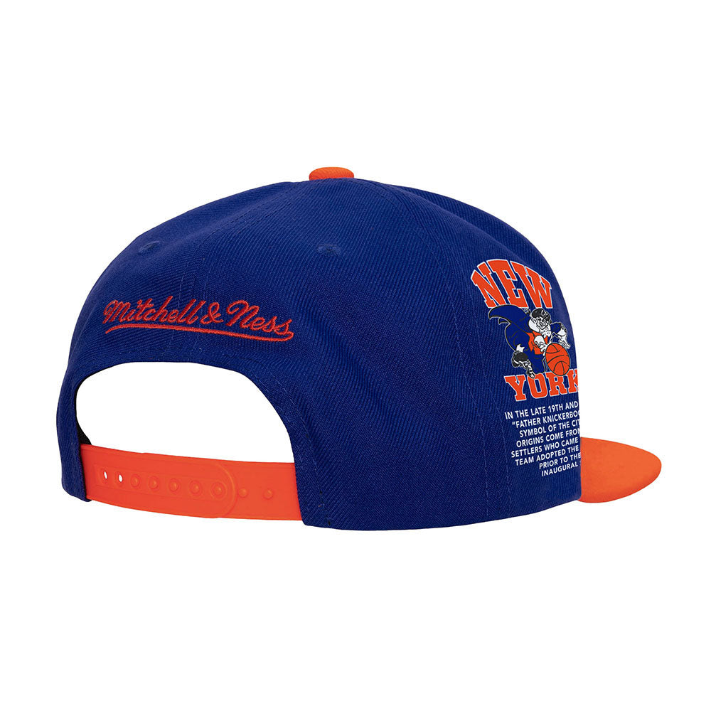 Mitchell & Ness Knicks XL Pop Team Snapback Hat