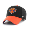 '47 Brand Knicks 23-23 City Edition MVP Hat In Black & Orange - Angled Left Side View