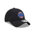 New Era Knicks City Edition 22-23 Alt Adjustable Hat In Black, Orange & Blue - Angled Right Side View
