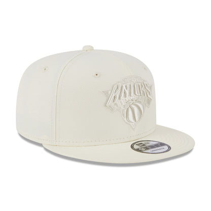 New Era Knicks Colorpack Tonal Chrome Snapback Hat - Angled Right Side View