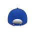 New Era Knicks Golf Royal Leaves Adjustable Hat In Blue - Back View