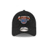 New Era Knicks 22-23 Playoff Ball Logo 920 Hat - In Black - Front View