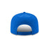 New Era Knicks 22-23 Playoff Ball Logo 950 Snapback - In Blue - Back View