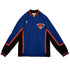 Knicks Mitchell & Ness '96 Authentic Warm Up Jacket in Blue - Front View
