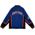 Knicks Mitchell & Ness '96 Authentic Warm Up Jacket in Blue - Back View