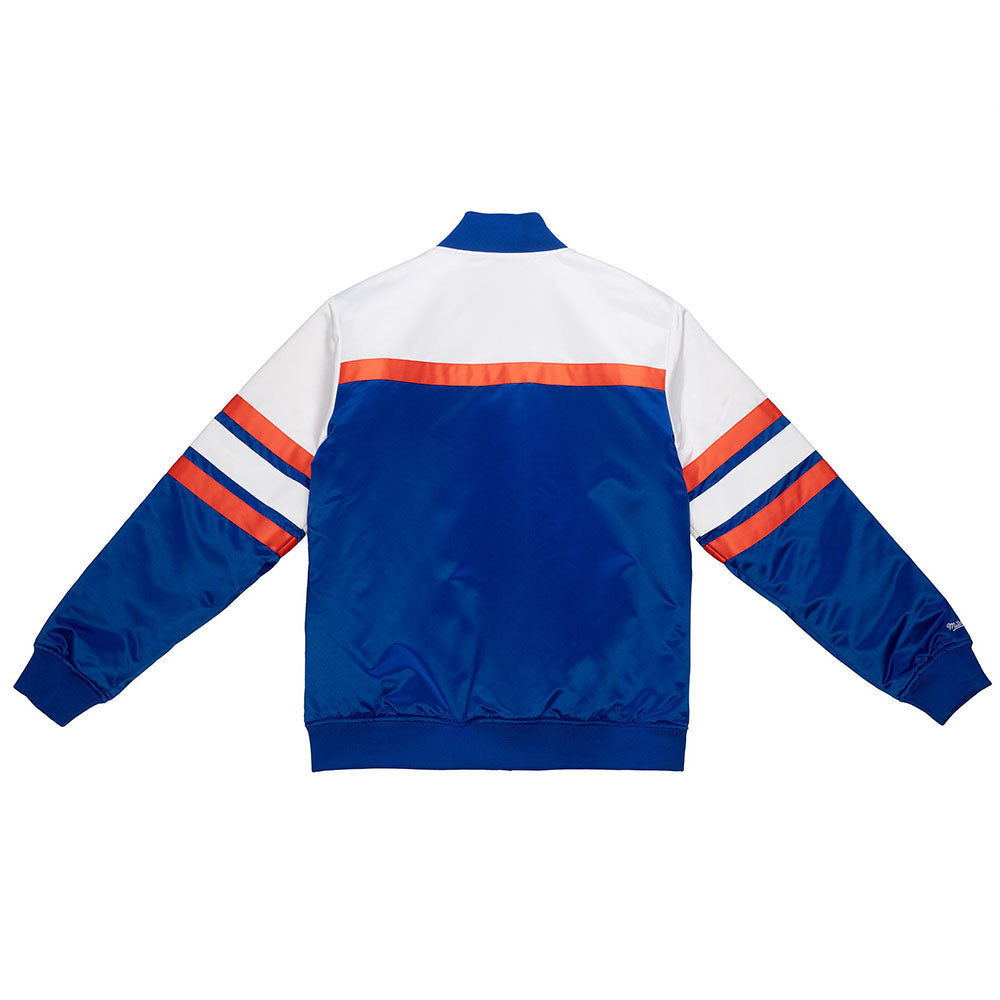 Mitchell & Ness Lightweight Satin Jacket Blue- Mens- Size XXL