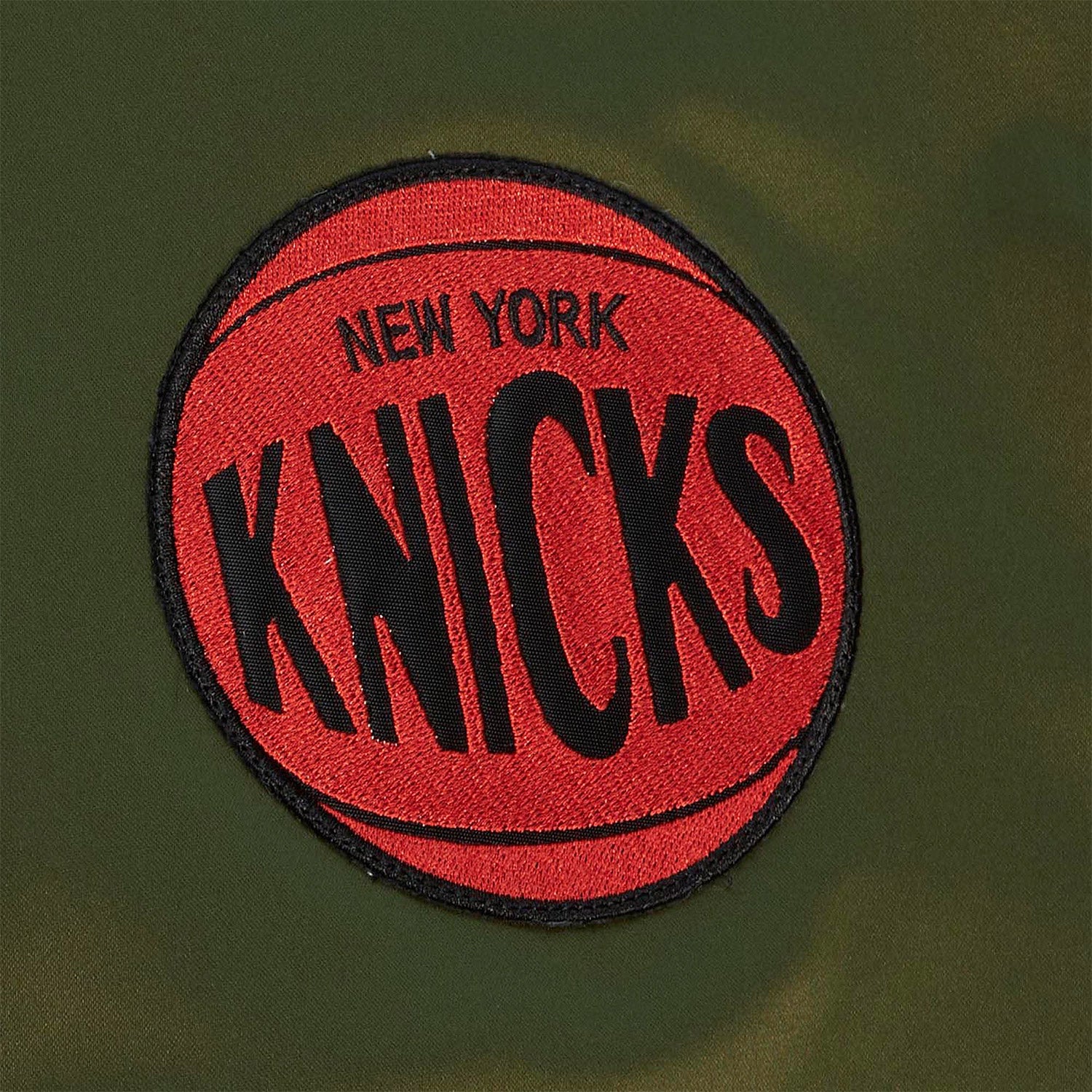 Mitchell & Ness Knicks Flight Satin Bomber Jacket