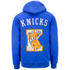FISLL Knicks Full Zip Hoodie In Blue & Orange - Back View