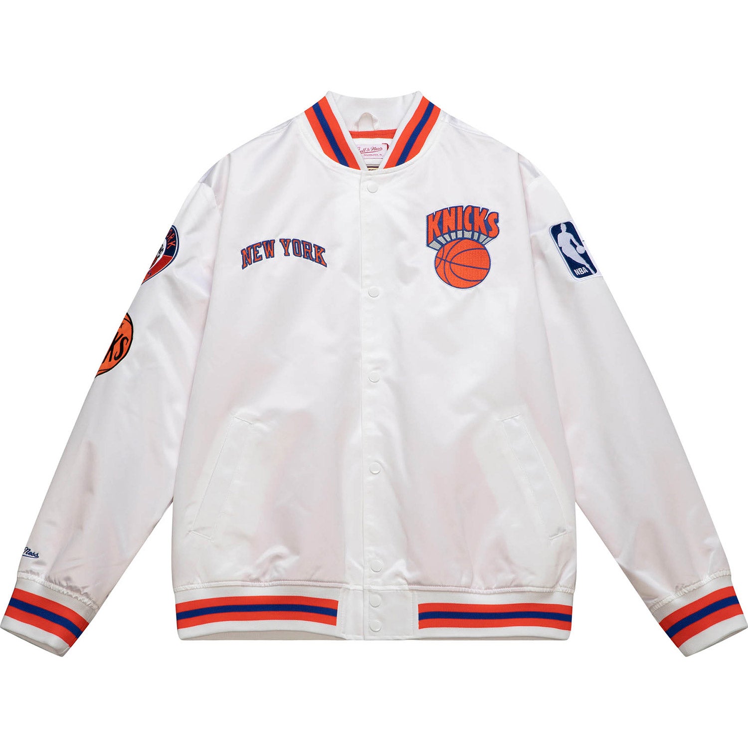 Mitchell & Ness Knicks City Collection Satin Jacket – Shop Madison ...