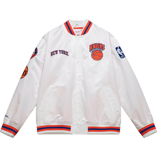 New York Knicks Mitchell & Ness White Doodle T-Shirt - Dynasty
