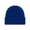 New Era Knicks Royal Core Classic Knit Cuff in Blue - Back View